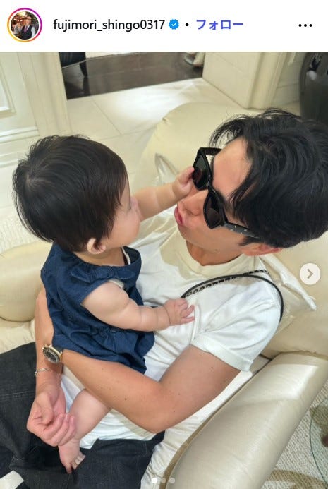 藤森慎吾Instagramより