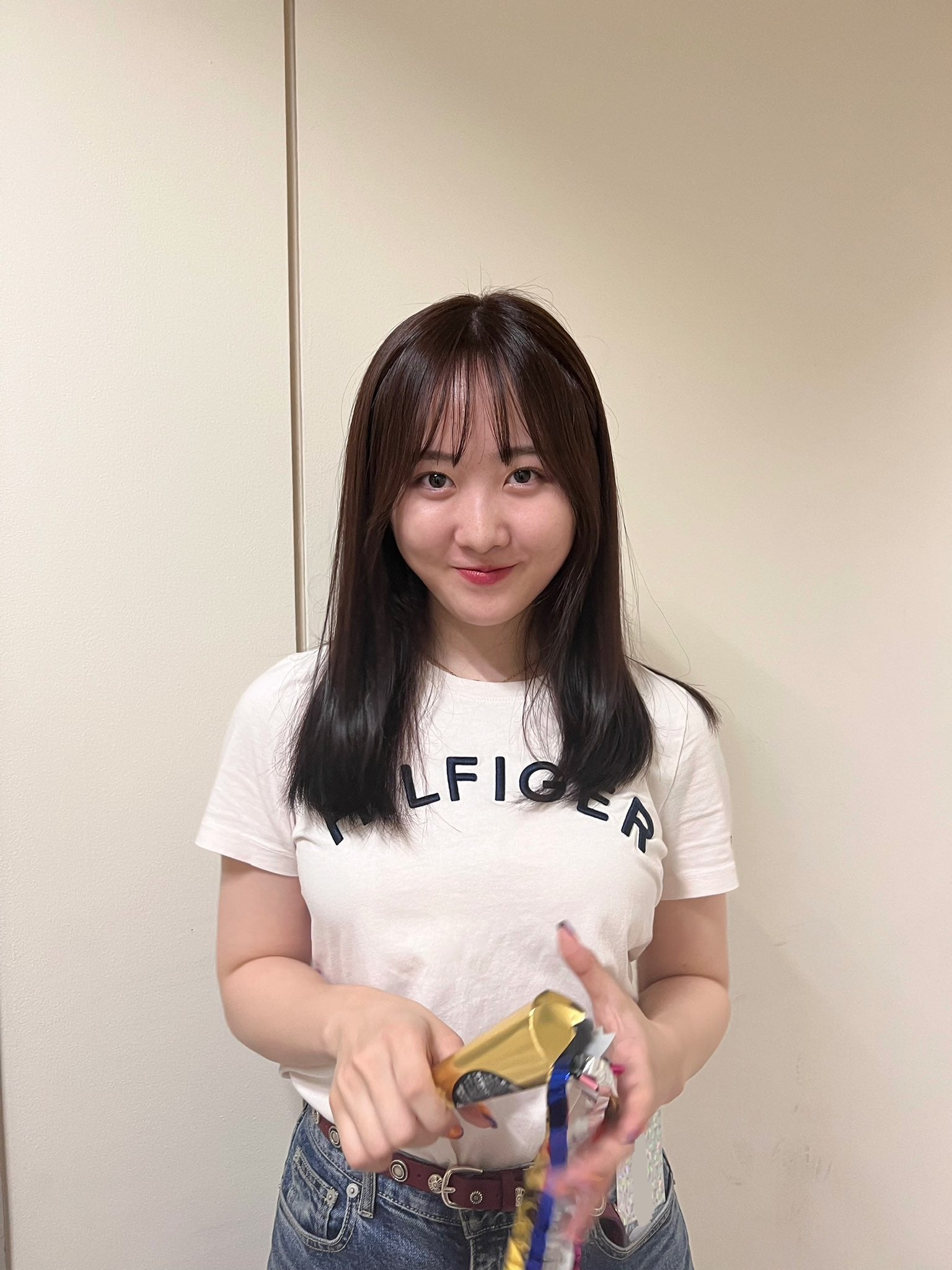 前髪ありの本田望結／Xより