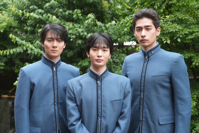 西山潤、青木柚、濱尾ノリタカ(C)TBS