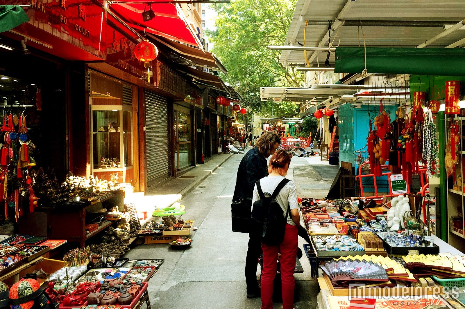 キャットストリート（提供：香港政府観光局）