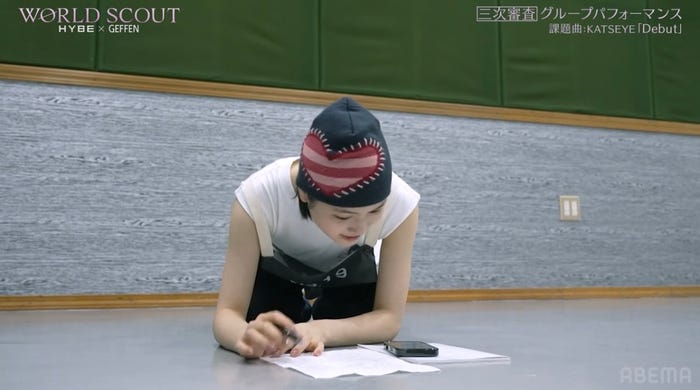 大谷碧空(Aoi Otani)(C)AbemaTV,Inc.