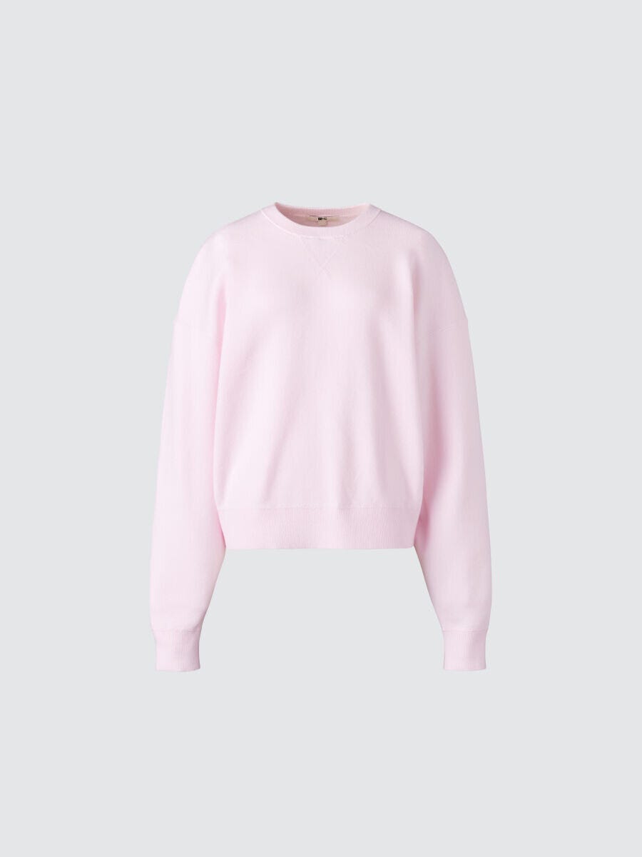 2026ユニクロレディーススムースコットンクルーネックセーター