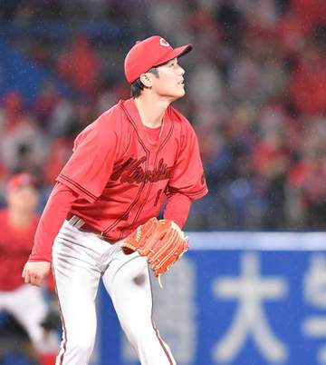 広島・森下 「本当に申し訳ない」「勝ちに導けるようにやっていきたい」 雨中の粘投も4回3安打3失点で今季初登板初黒星