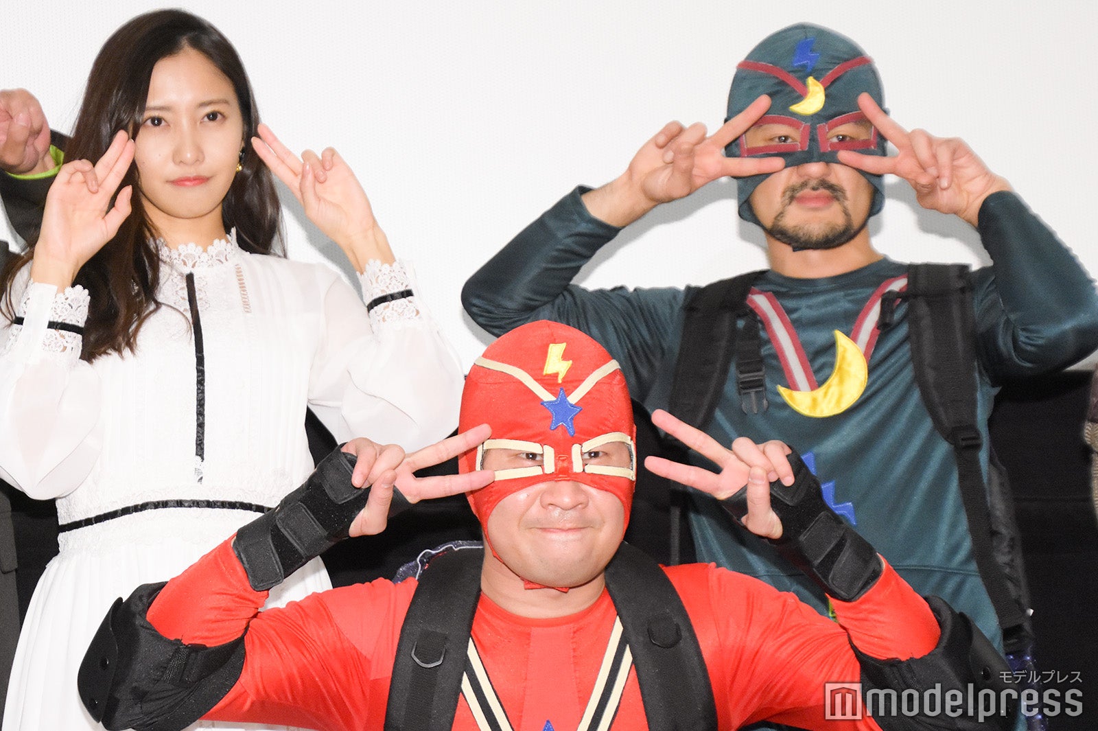 佐野ひなこ、前野朋哉、芹澤興人 （C）モデルプレス