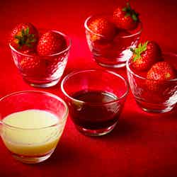 ※チョコレートフォンデュ、いちごドリンク、ブランドいちご食べ比べプレートは有料(提供写真)