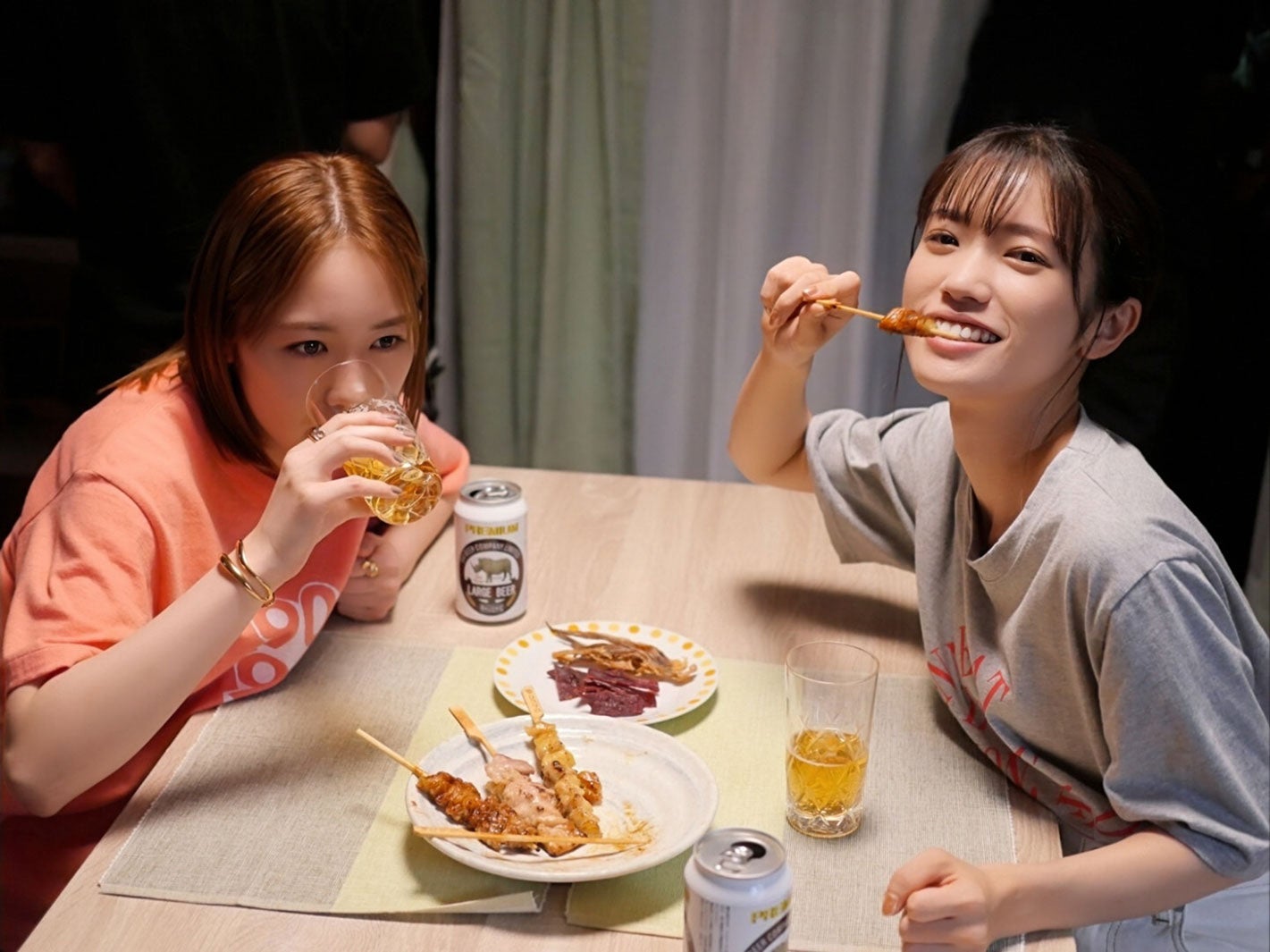 （左から）工藤遥、美山加恋（C）ABC