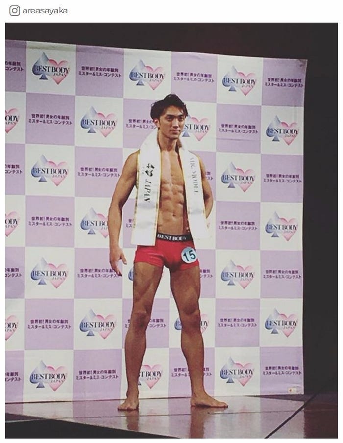 「ベストボディ・ジャパン」でグランプリを獲得した秋元才加の弟/秋元才加Instagramより