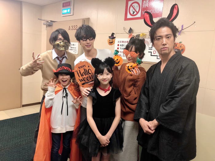 (前列左から)山城琉飛、中田華月(後列左から)横浜流星、福士蒼汰、菜々緒、桐谷健太(C)TBS