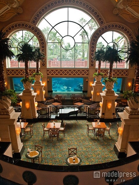 「アトランティス・パラダイス・アイランド・バハマ」のロビー／photo by kun0me