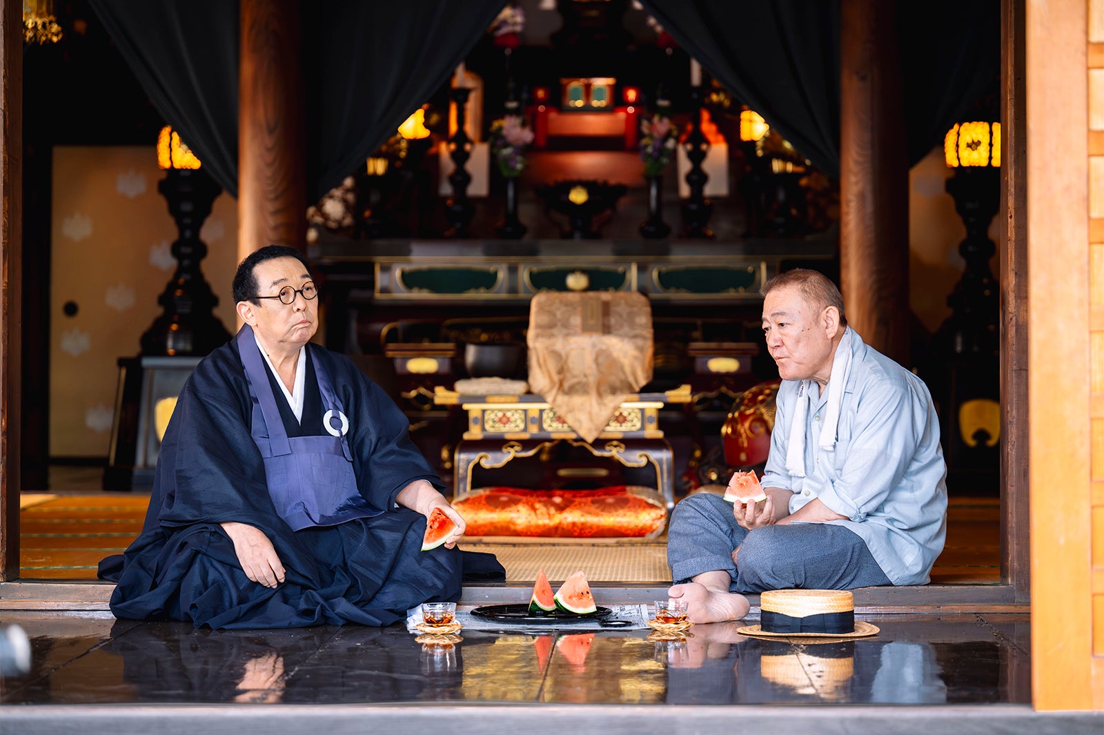 さだまさし、國村隼「海に眠るダイヤモンド」第4話（C）TBSスパークル／TBS