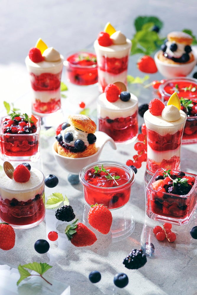 ベリー ベリー ベリー デザートブッフェ／画像提供：マリオット・インターナショナル