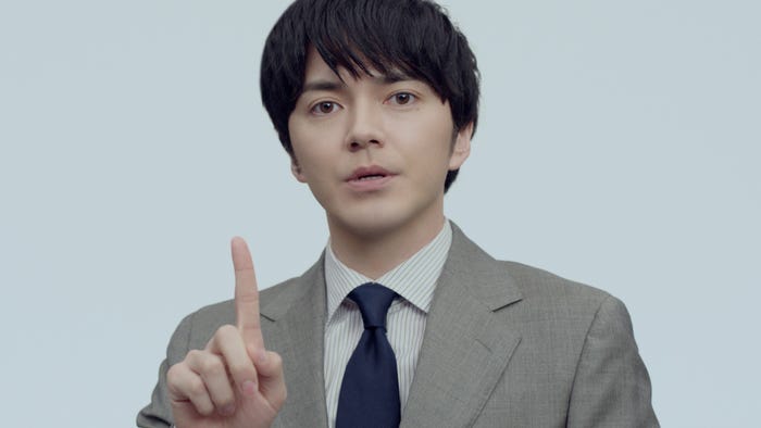 林遣都「2人に1人」篇(提供写真)