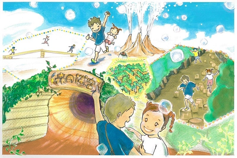 季限定の巨大冒険迷路／画像提供：ツインリンクもてぎ