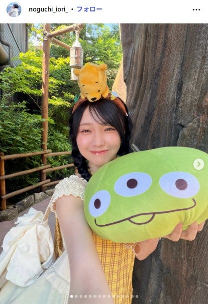 野口衣織Instagramより