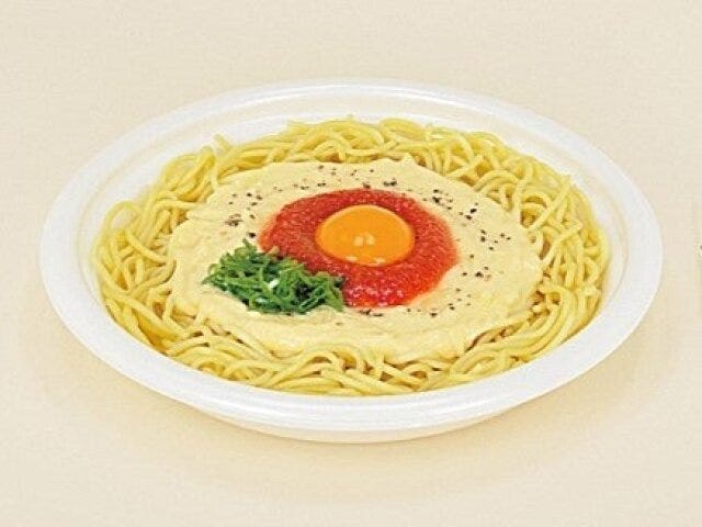 ファミリーマートの新作鎌倉パスタ監修　生パスタ明太カルボナーラ