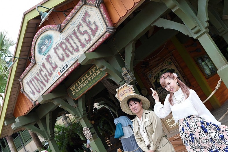 「ジャングルクルーズ：ワイルドライフ・エクスペディション」／モデル：河西里音