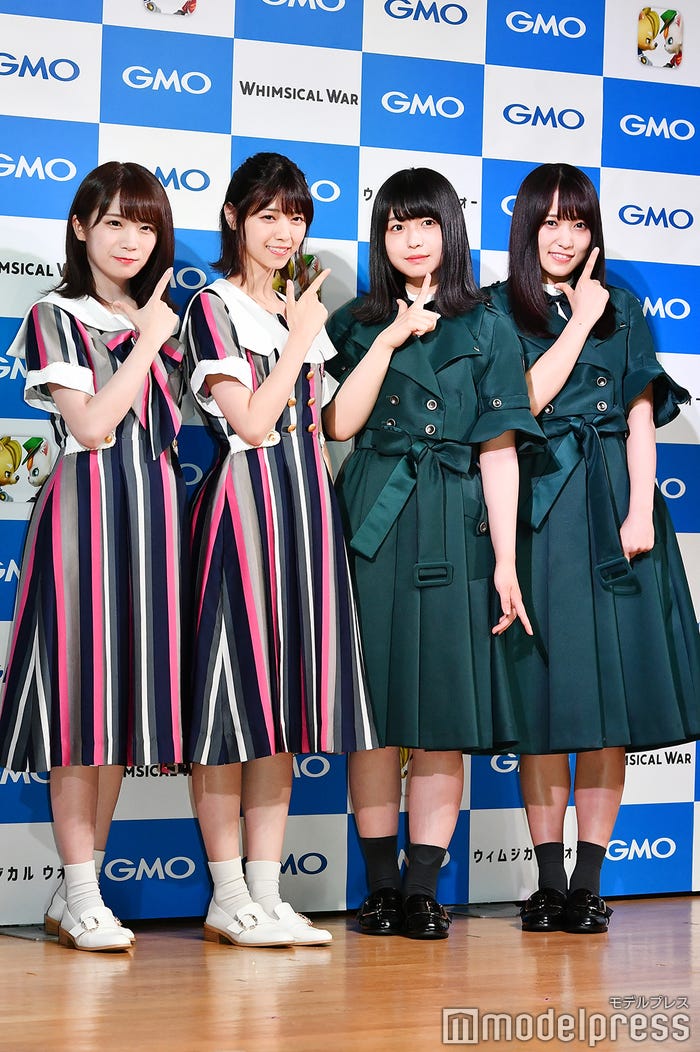 秋元真夏、西野七瀬、長濱ねる、菅井友香 (C)モデルプレス