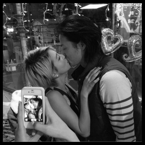 山本優希、熱烈キスショット公開