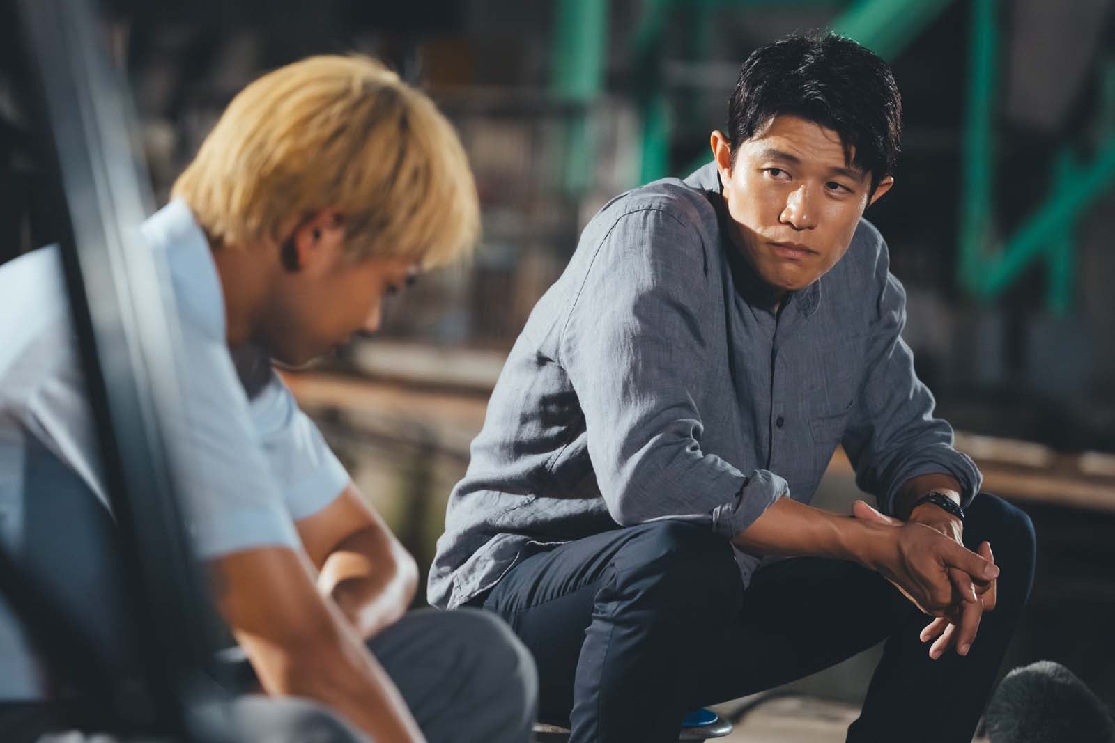 菅生新樹、鈴木亮平「下剋上球児」第3話よりTBSスパークル／TBS 撮影：ENO