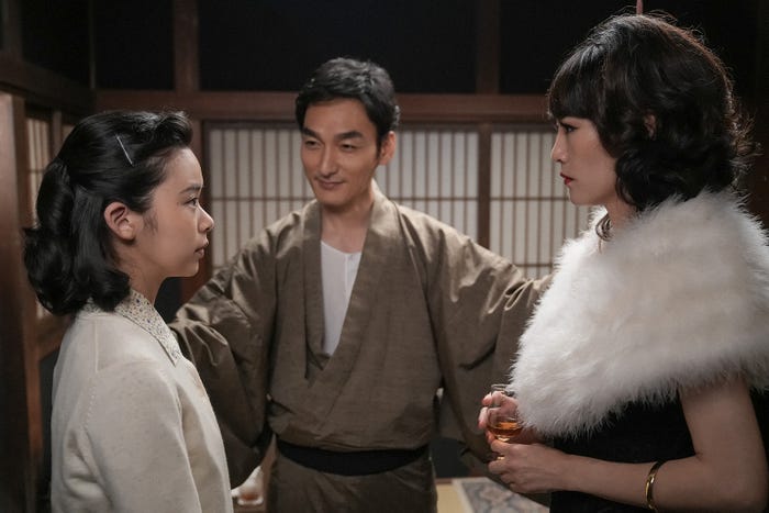 趣里、草なぎ剛、菊池凛子「ブギウギ」第48話(C)NHK