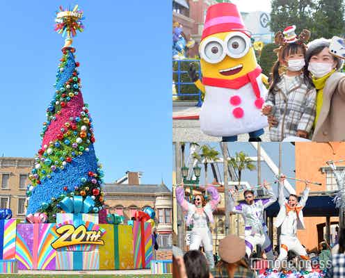 USJのクリスマス開幕 NiziUコラボショー特別仕様で公演&ミニオンたちもイベント衣装に