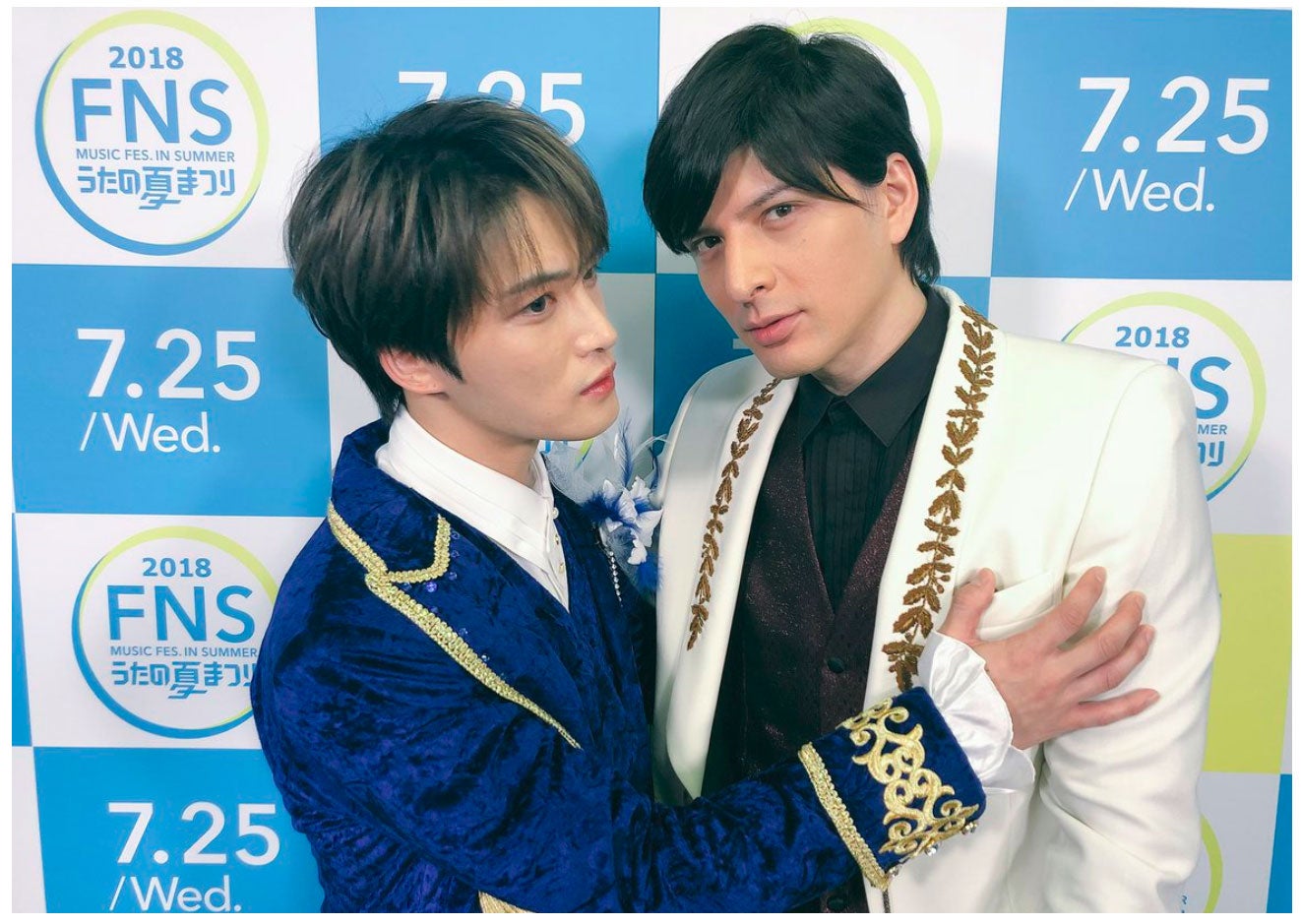 ジェジュン＆城田優の“王子様ユニット”「J＆U」が話題「デビュー希望」の声殺到＜FNSうたの夏まつり＞