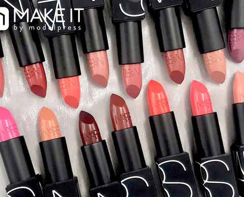 【NARS リップスティック 全色レビュー<シアー編>】魅惑的な艶めきを放つ上品カラー