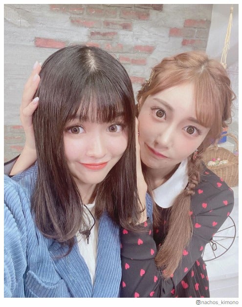 明日花キララ＆なちょす、“きらちょす”2ショットに反響「お人形さんみたい」