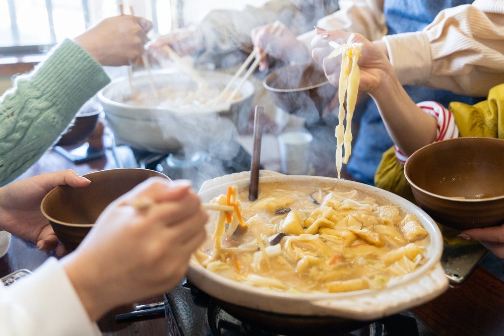 出来立て熱々をいただきます（提供画像）