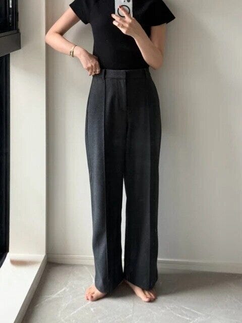 ブラッシュドジャージーワイドパンツ 2025秋冬ユニクロ女性ブラッシュドジャージーワイドパンツ