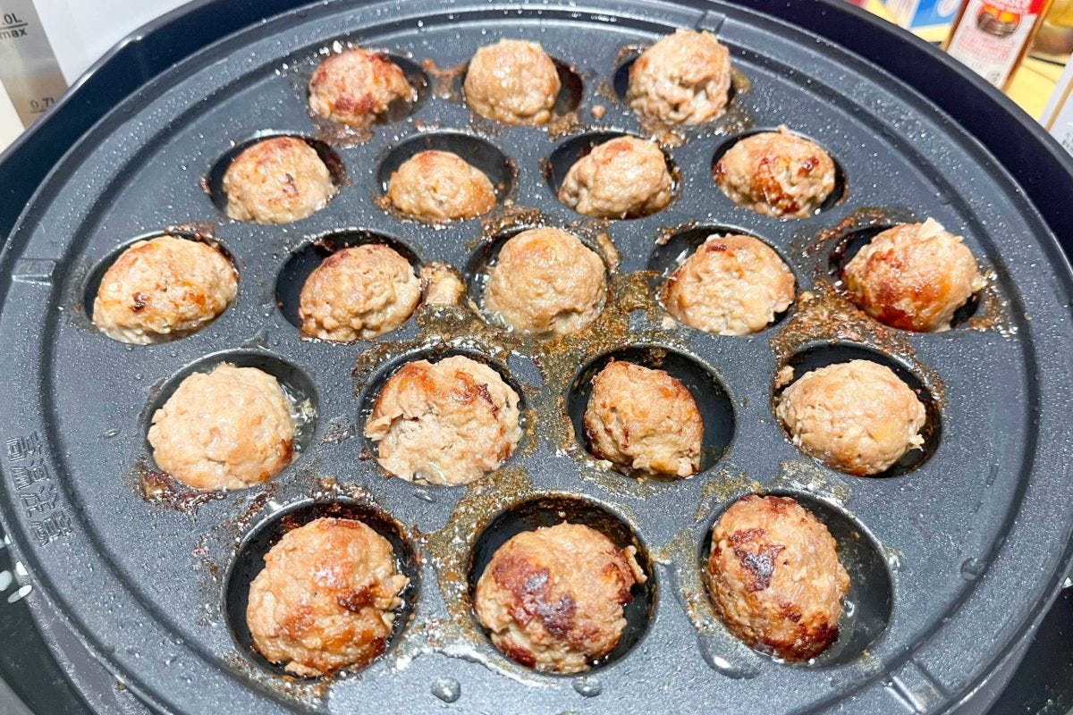 たこ焼きハンバーグ