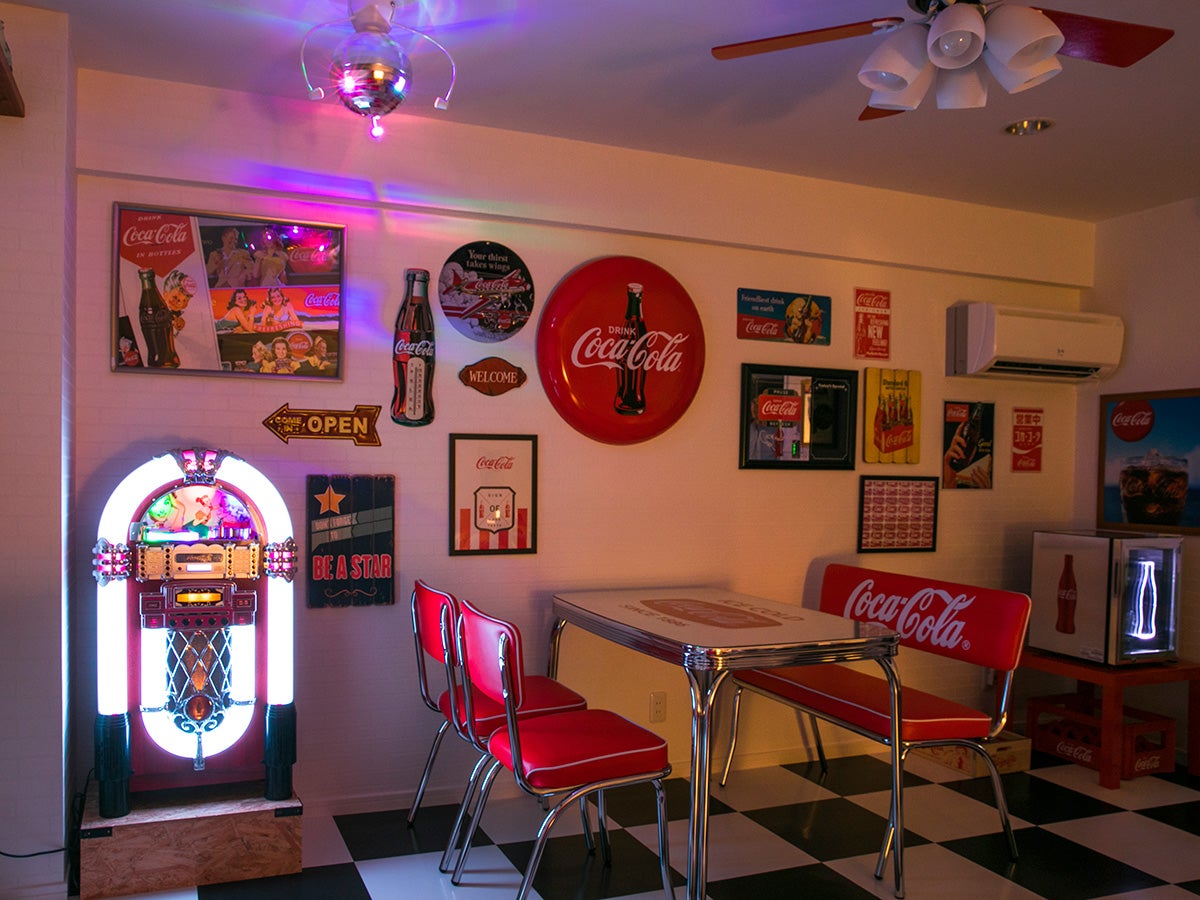 コカ・コーラルーム／画像提供：株式会社四季の自然舎