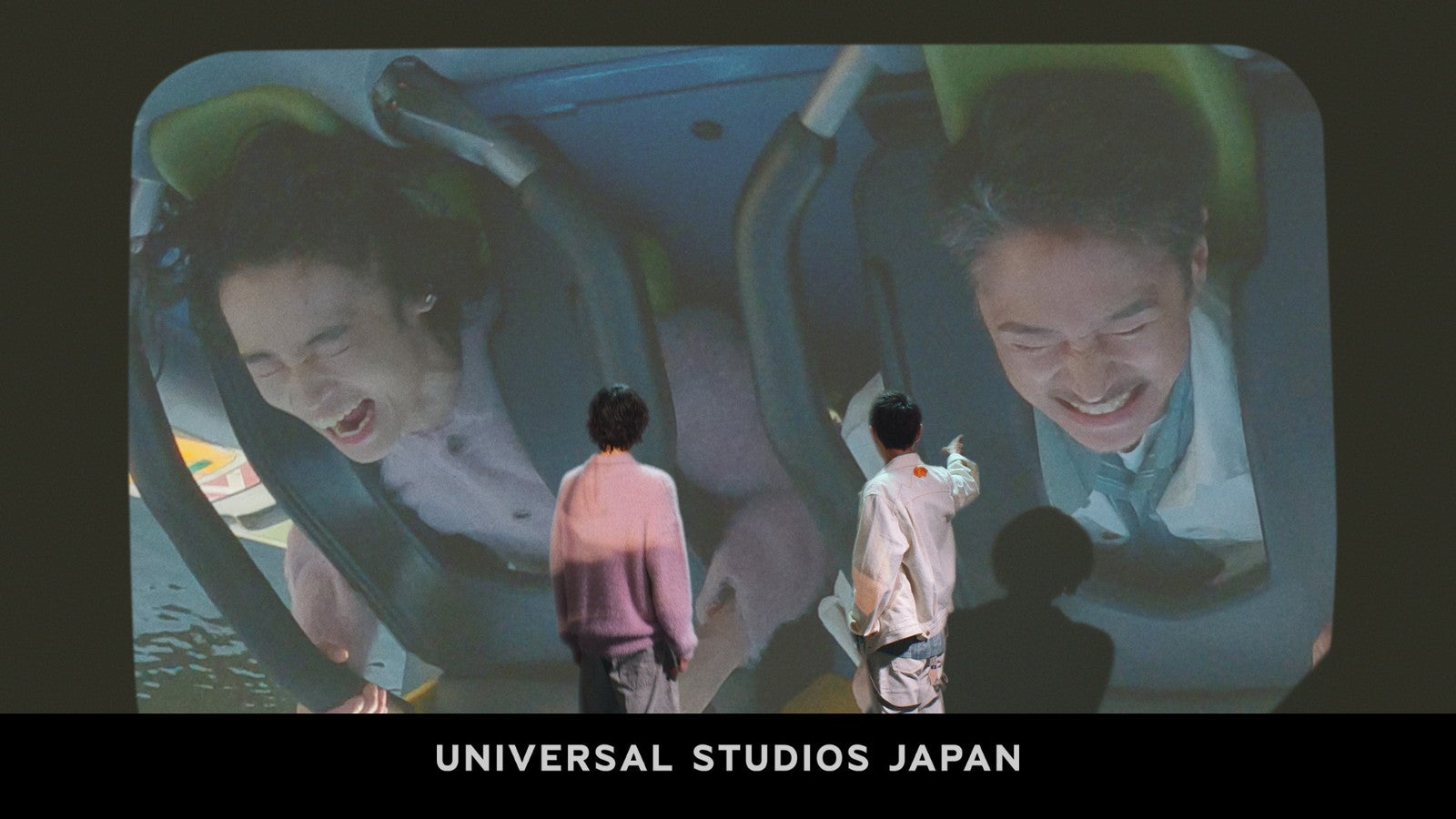 窪塚洋介、窪塚愛流／画像提供：ユニバーサル･スタジオ･ジャパン