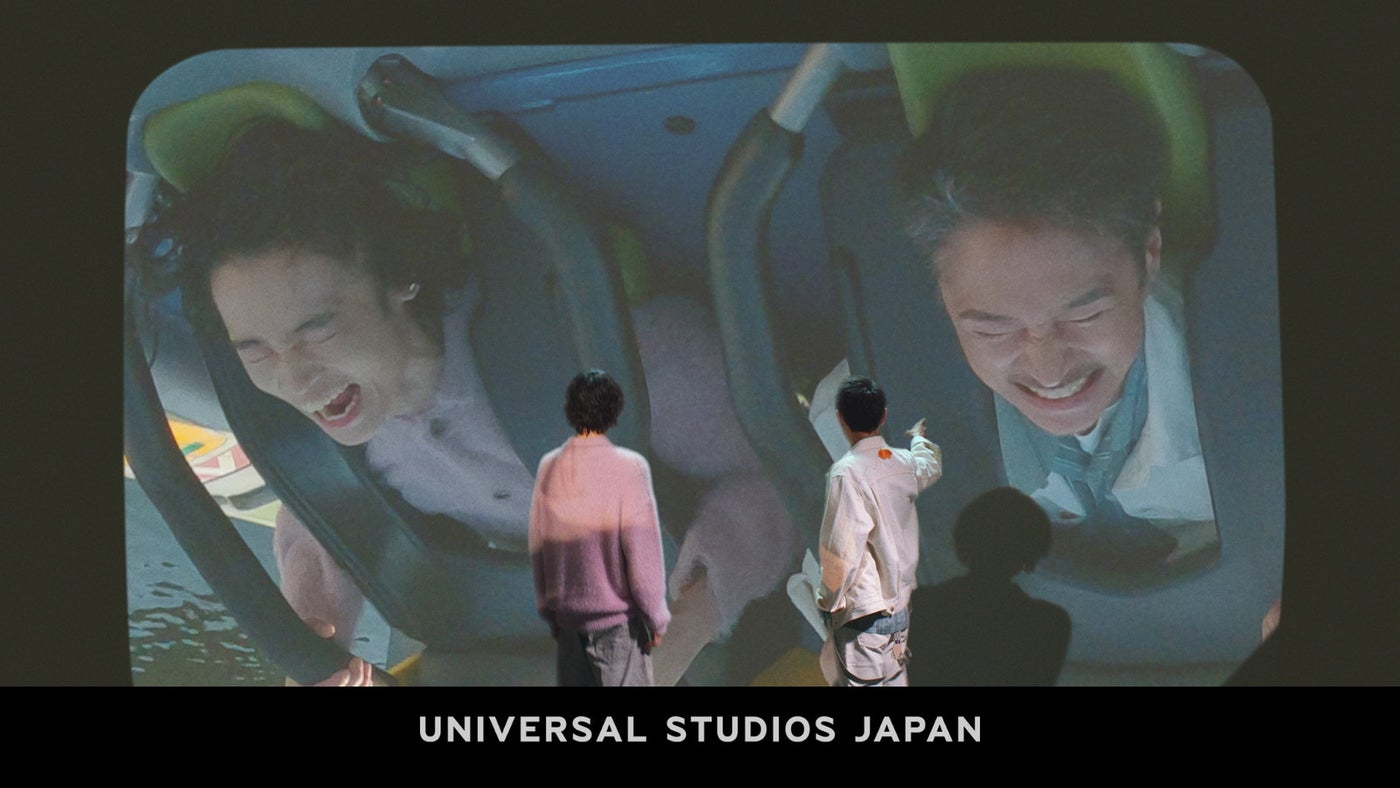 窪塚洋介、窪塚愛流／画像提供：ユニバーサル･スタジオ･ジャパン