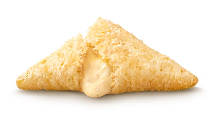 三角チョコパイ 白/画像提供:日本マクドナルド