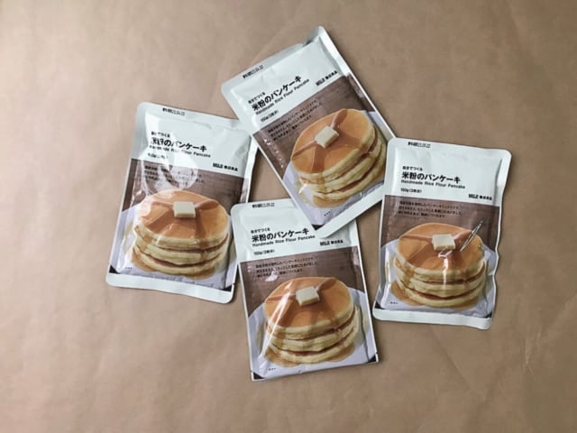 無印良品の米粉のパンケーキまとめ