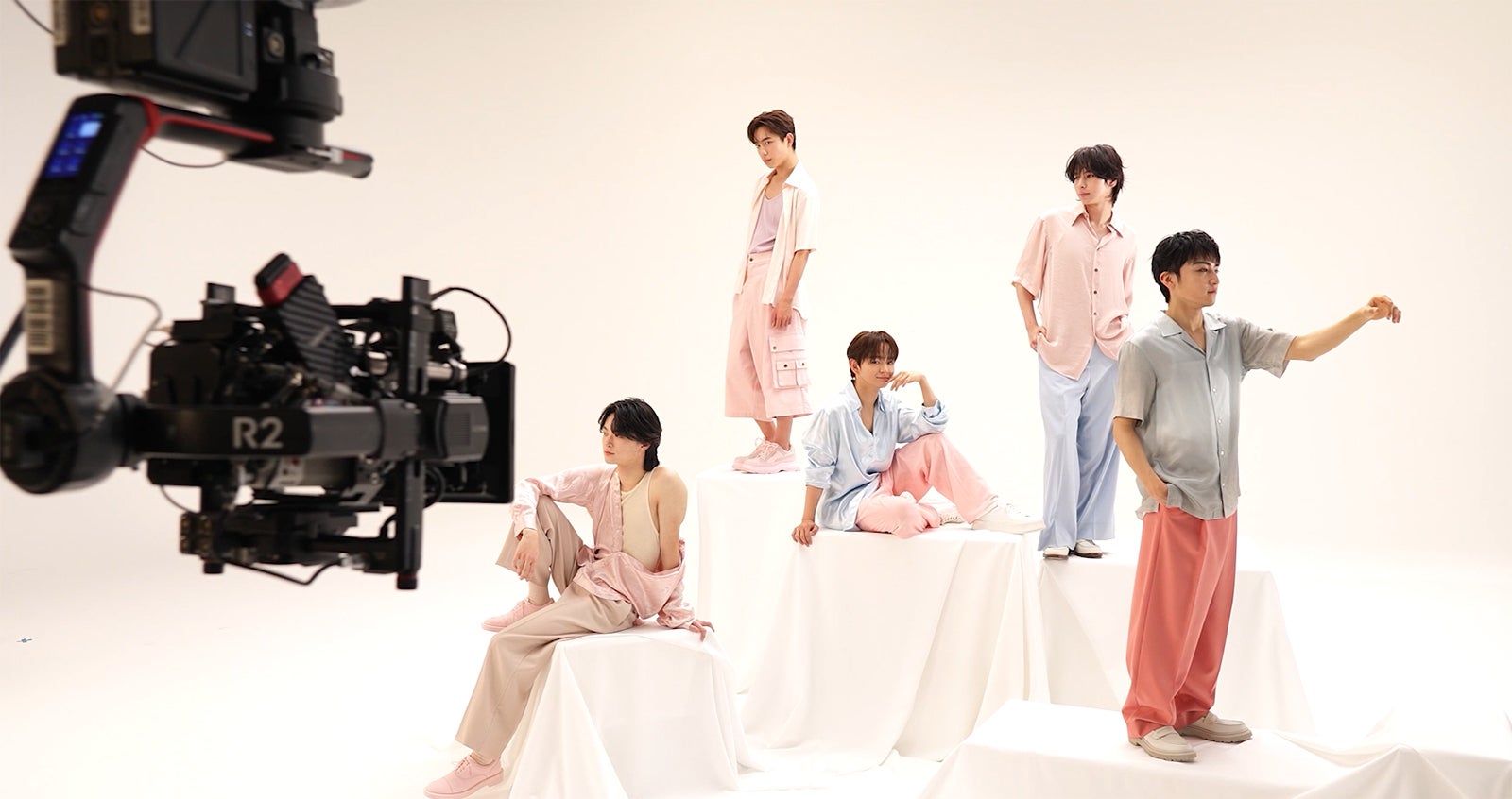 STARGLOW／撮影メイキング（提供写真）