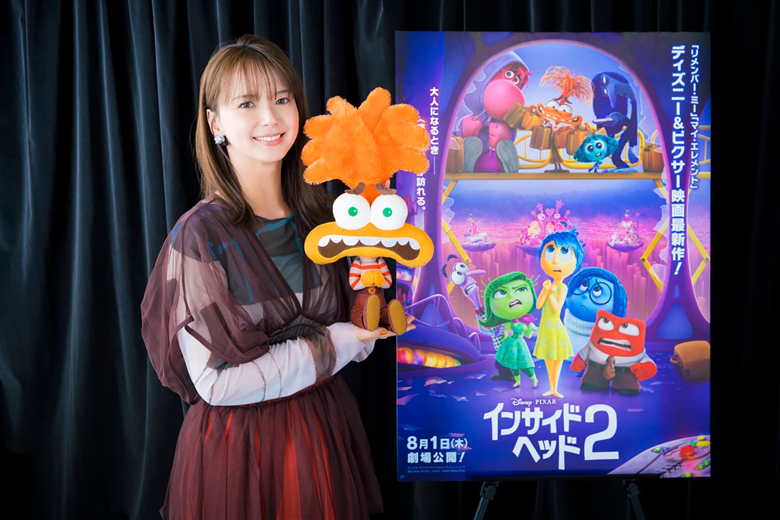 多部未華子「インサイド・ヘッド2」日本版声優に初挑戦 “大人の感情・シンパイ”に息吹き込む