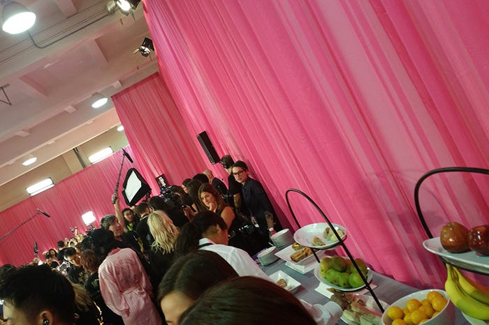 「Victoria’s Secret Fashion Show 2015」の舞台裏/撮影モデルプレス