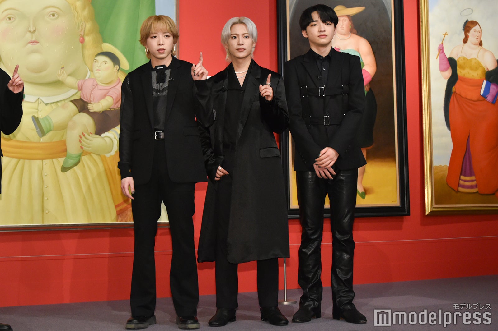 SOTA、RYOKI、RYUHEI／BE:FIRST （C）モデルプレス