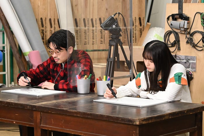 ハマ・オカモト、齋藤飛鳥(C)テレビ朝日