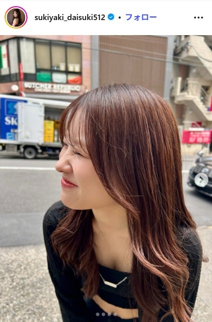 中西智代梨Instagramより