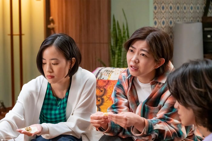 石橋静河、石橋菜津美「大豆田とわ子と三人の元夫」第6話より(C)カンテレ、フジテレビ