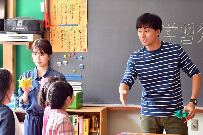 有村架純、渡辺大/「中学聖日記」第7話より(C)TBS