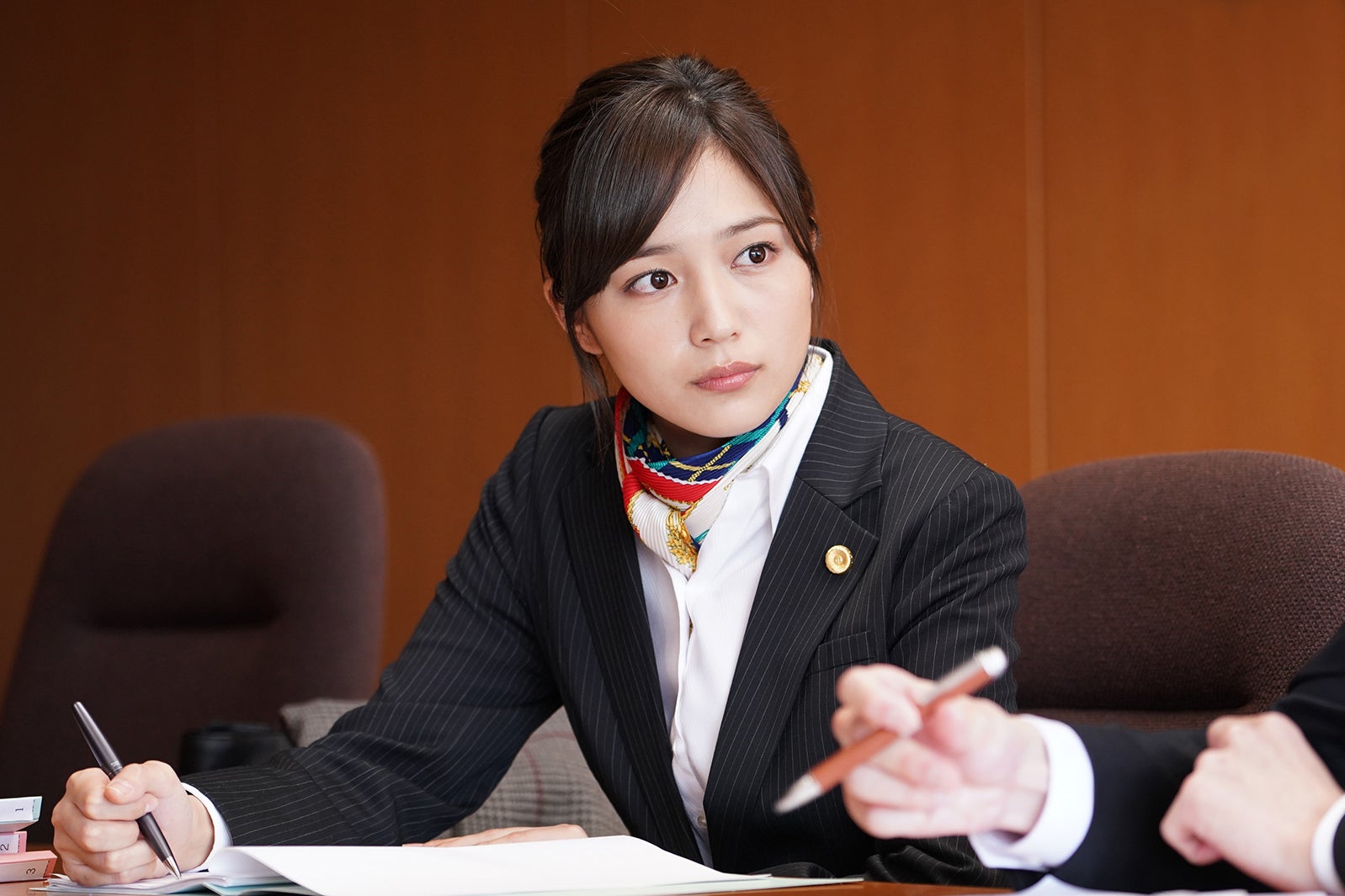 川口春奈／「イノセンス～冤罪弁護士～」第1話より（C）日本テレビ