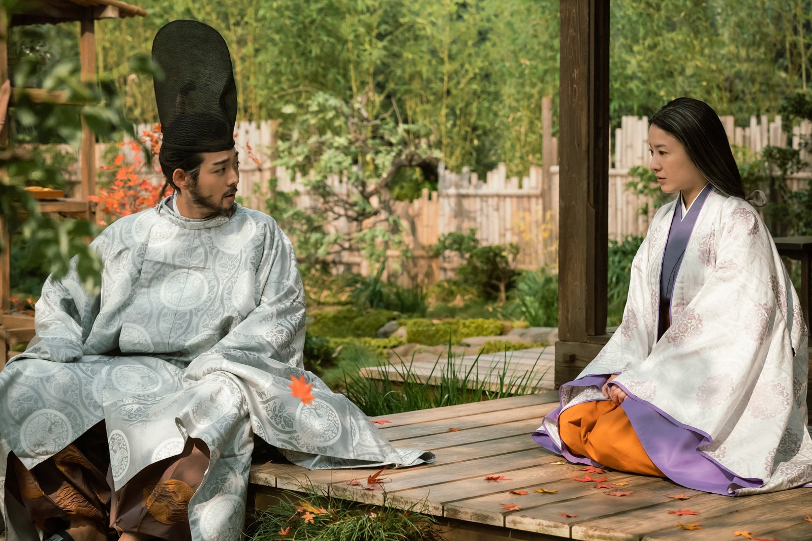 竜星涼、吉高由里子「光る君へ」最終話（C）NHK