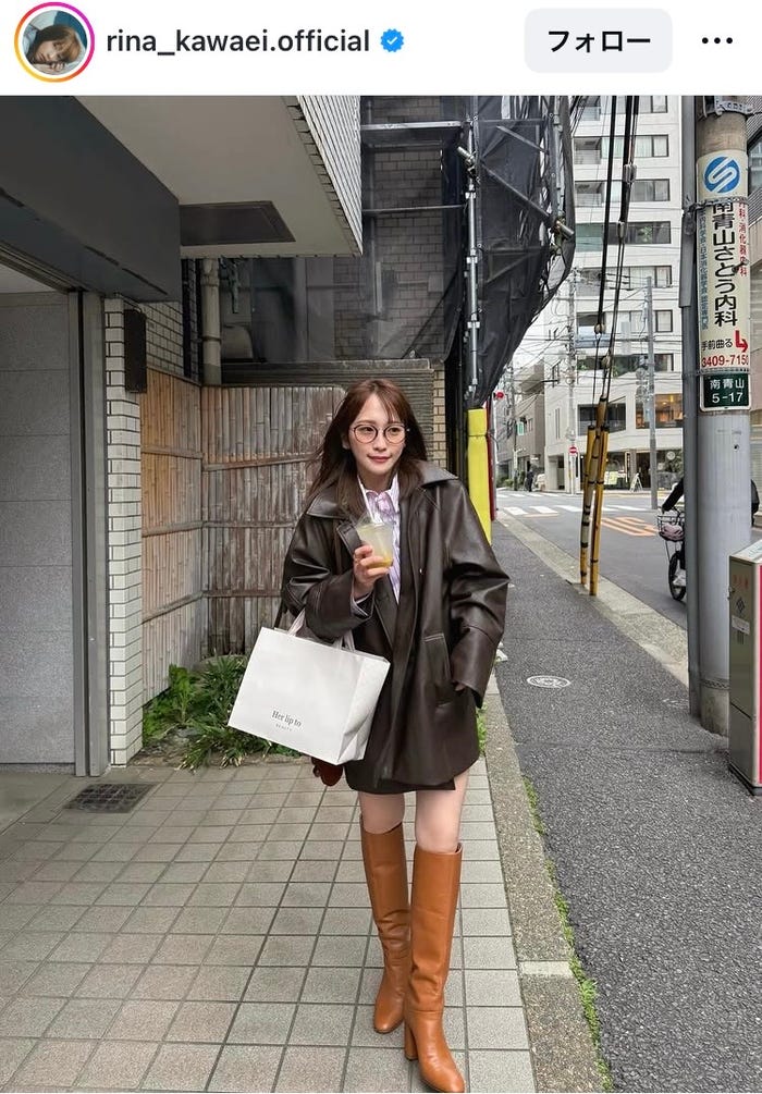 川栄李奈Instagramより