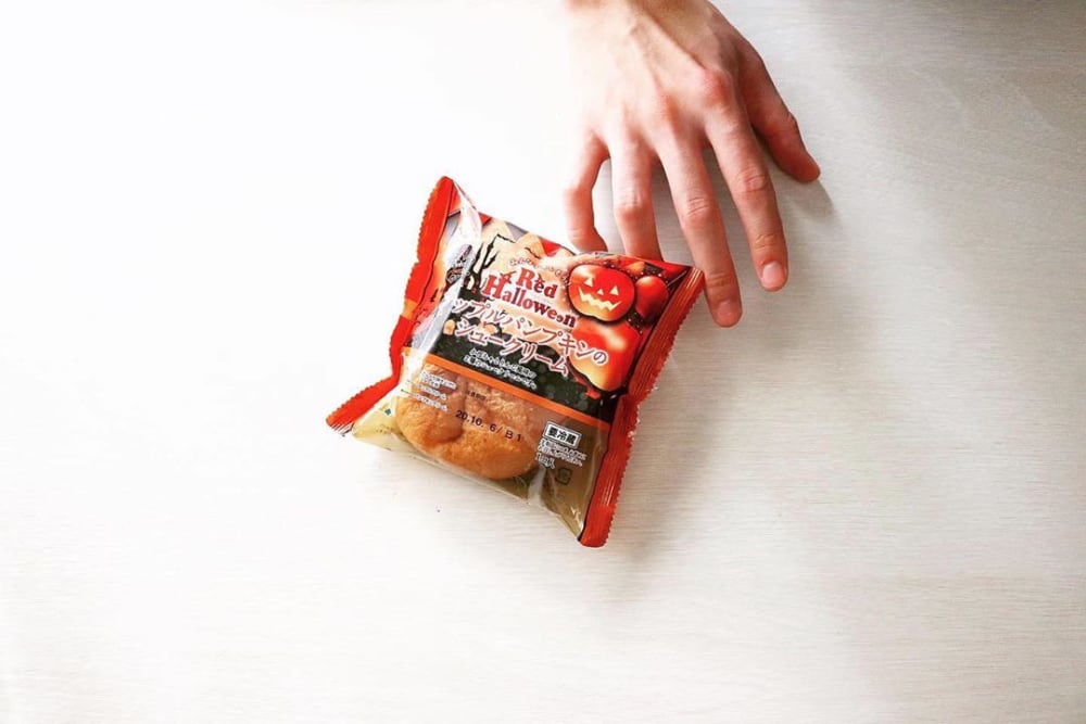 アップルパンプキンのシュークリーム