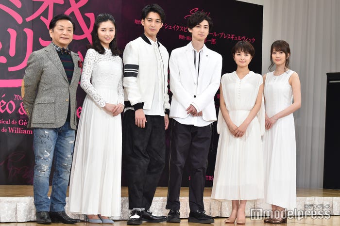小池修一郎氏、木下晴香、大野拓朗、古川雄大、葵わかな、生田絵梨花 (C)モデルプレス