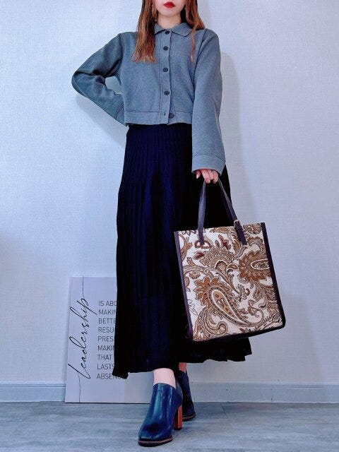 きれいめなシンプルスタイル